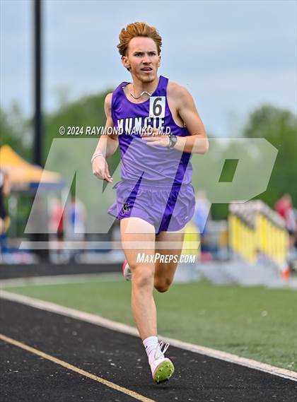 Thumbnail 1 in IHSAA Delta Sectionals (3200 Meter)  photogallery.