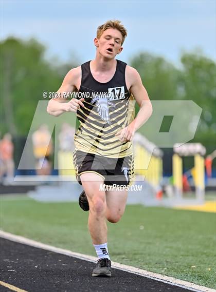 Thumbnail 3 in IHSAA Delta Sectionals (3200 Meter)  photogallery.