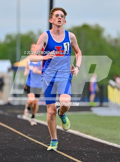 Thumbnail 3 in IHSAA Delta Sectionals (3200 Meter)  photogallery.