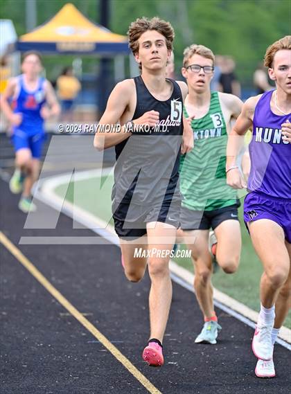 Thumbnail 3 in IHSAA Delta Sectionals (3200 Meter)  photogallery.