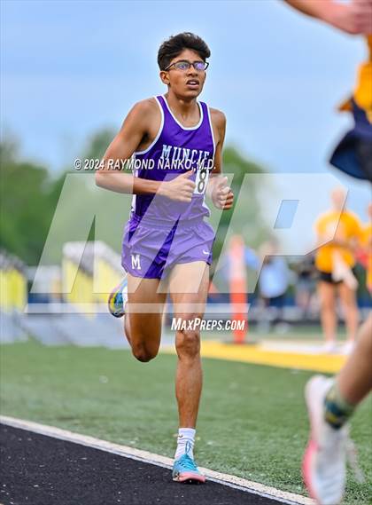 Thumbnail 3 in IHSAA Delta Sectionals (3200 Meter)  photogallery.