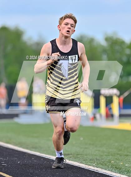 Thumbnail 1 in IHSAA Delta Sectionals (3200 Meter)  photogallery.