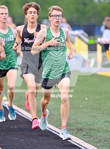 Thumbnail 1 in IHSAA Delta Sectionals (3200 Meter)  photogallery.