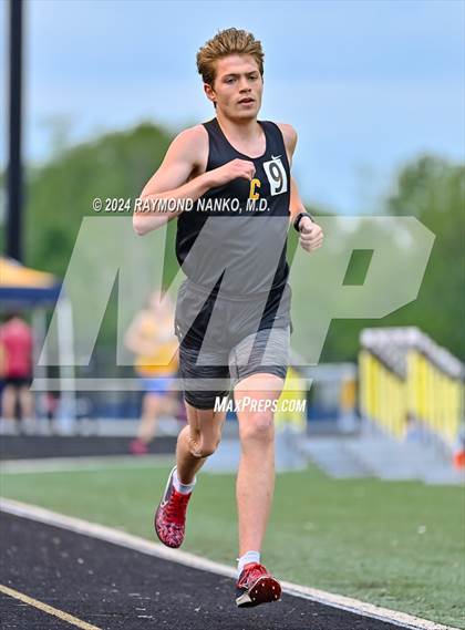 Thumbnail 2 in IHSAA Delta Sectionals (3200 Meter)  photogallery.