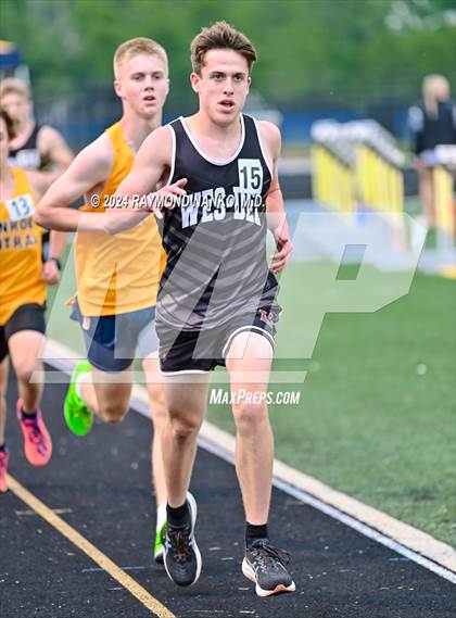 Thumbnail 3 in IHSAA Delta Sectionals (3200 Meter)  photogallery.