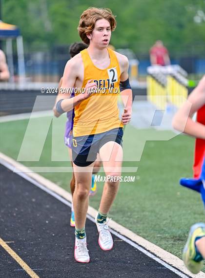 Thumbnail 1 in IHSAA Delta Sectionals (3200 Meter)  photogallery.