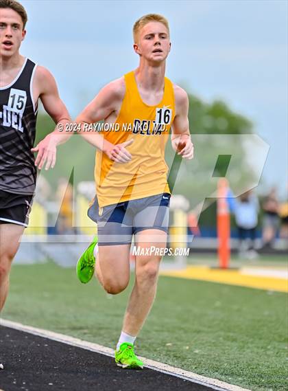Thumbnail 1 in IHSAA Delta Sectionals (3200 Meter)  photogallery.