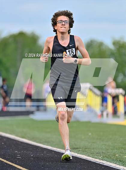 Thumbnail 3 in IHSAA Delta Sectionals (3200 Meter)  photogallery.