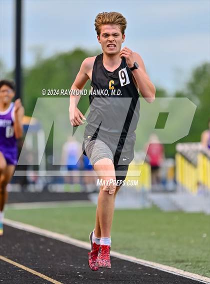 Thumbnail 3 in IHSAA Delta Sectionals (3200 Meter)  photogallery.