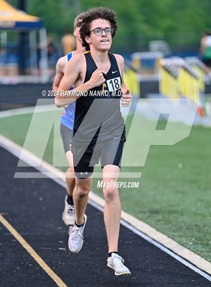 Thumbnail 3 in IHSAA Delta Sectionals (3200 Meter)  photogallery.