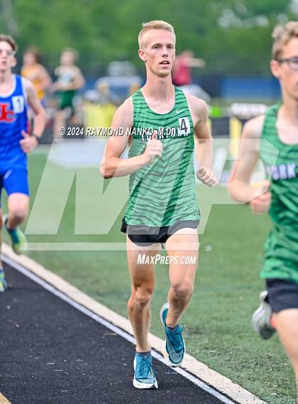 Thumbnail 3 in IHSAA Delta Sectionals (3200 Meter)  photogallery.