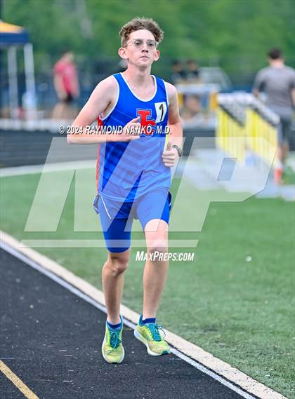Thumbnail 2 in IHSAA Delta Sectionals (3200 Meter)  photogallery.