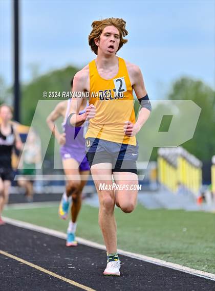 Thumbnail 2 in IHSAA Delta Sectionals (3200 Meter)  photogallery.