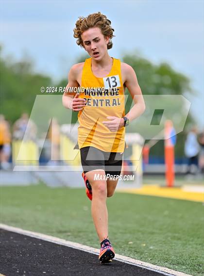 Thumbnail 3 in IHSAA Delta Sectionals (3200 Meter)  photogallery.