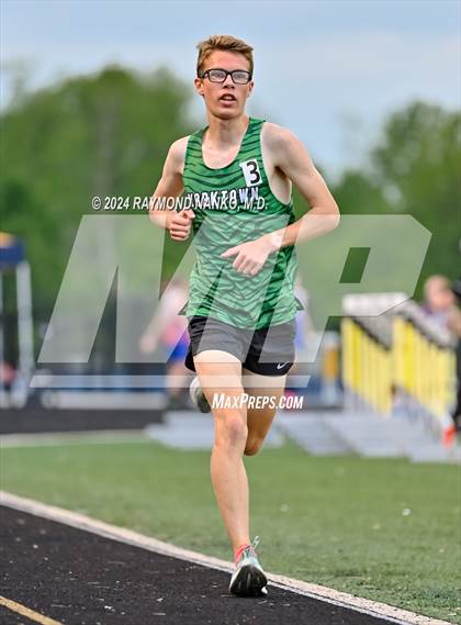 Thumbnail 2 in IHSAA Delta Sectionals (3200 Meter)  photogallery.