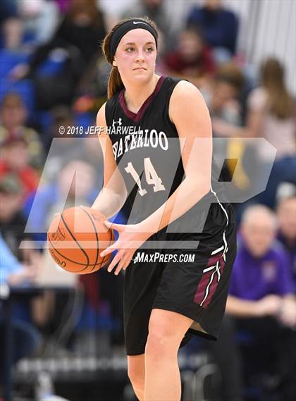 Thumbnail 3 in Waterloo vs. Champion (OHSAA Division III District Semifinal) photogallery.