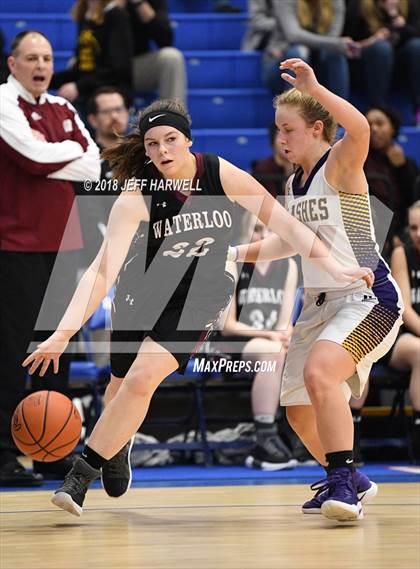 Thumbnail 2 in Waterloo vs. Champion (OHSAA Division III District Semifinal) photogallery.