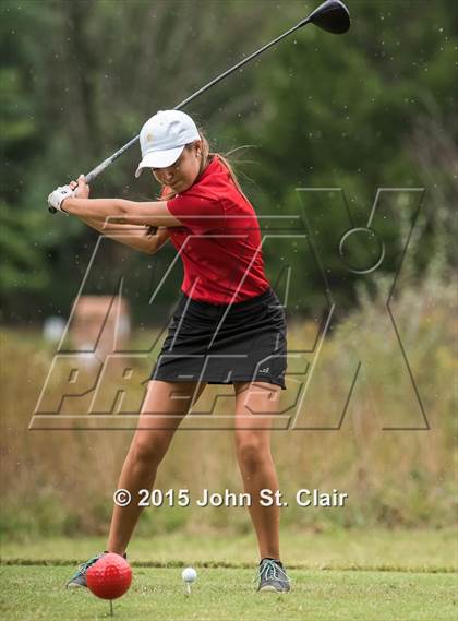 Thumbnail 1 in TSSAA Class AAA Girls Golf Championships (Day 1) photogallery.