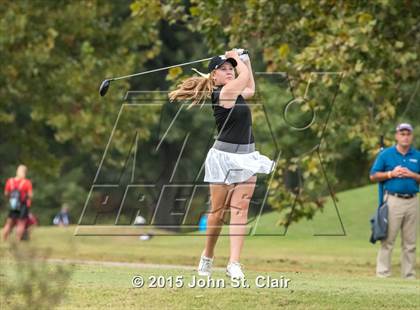 Thumbnail 1 in TSSAA Class AAA Girls Golf Championships (Day 1) photogallery.