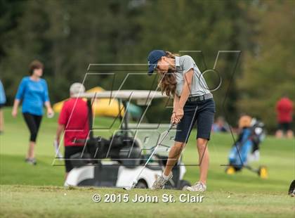 Thumbnail 1 in TSSAA Class AAA Girls Golf Championships (Day 1) photogallery.