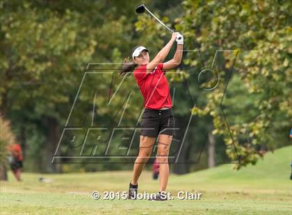 Thumbnail 1 in TSSAA Class AAA Girls Golf Championships (Day 1) photogallery.