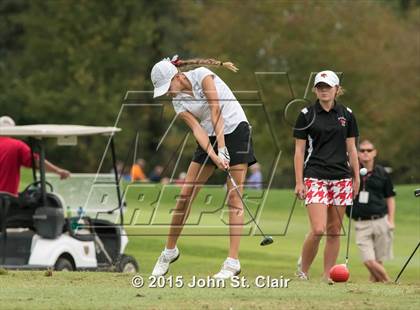 Thumbnail 3 in TSSAA Class AAA Girls Golf Championships (Day 1) photogallery.