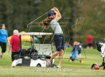 Thumbnail 2 in TSSAA Class AAA Girls Golf Championships (Day 1) photogallery.