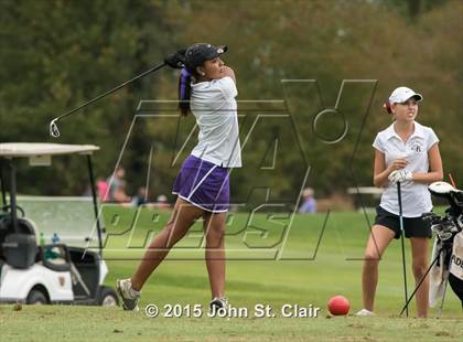 Thumbnail 1 in TSSAA Class AAA Girls Golf Championships (Day 1) photogallery.