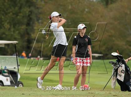 Thumbnail 2 in TSSAA Class AAA Girls Golf Championships (Day 1) photogallery.