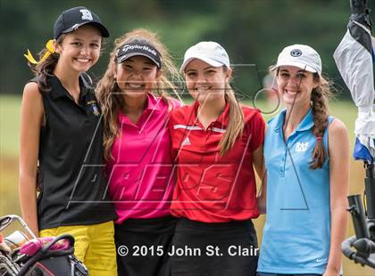 Thumbnail 2 in TSSAA Class AAA Girls Golf Championships (Day 1) photogallery.
