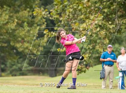 Thumbnail 2 in TSSAA Class AAA Girls Golf Championships (Day 1) photogallery.
