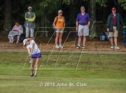 Thumbnail 1 in TSSAA Class AAA Girls Golf Championships (Day 1) photogallery.