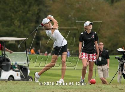 Thumbnail 1 in TSSAA Class AAA Girls Golf Championships (Day 1) photogallery.