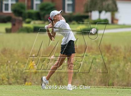 Thumbnail 2 in TSSAA Class AAA Girls Golf Championships (Day 1) photogallery.