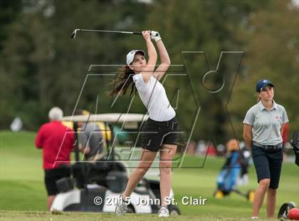 Thumbnail 1 in TSSAA Class AAA Girls Golf Championships (Day 1) photogallery.