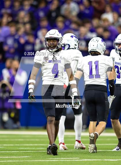 Thumbnail 1 in Westfield vs. Brownsburg (IHSAA 6A Final) photogallery.