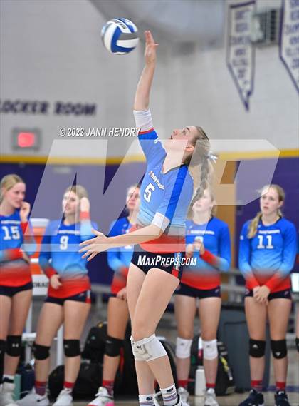 Thumbnail 2 in Cathedral Catholic vs. Marymount (Durango Fall Classic) photogallery.