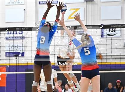 Thumbnail 2 in Cathedral Catholic vs. Marymount (Durango Fall Classic) photogallery.