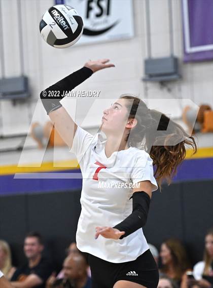 Thumbnail 2 in Cathedral Catholic vs. Marymount (Durango Fall Classic) photogallery.