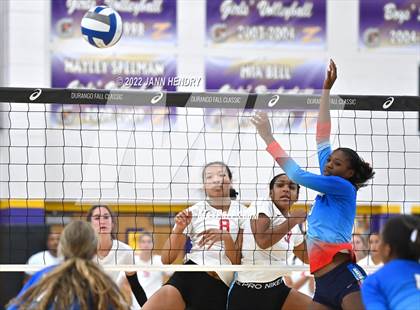 Thumbnail 2 in Cathedral Catholic vs. Marymount (Durango Fall Classic) photogallery.
