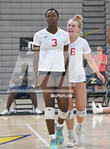 Thumbnail 3 in Cathedral Catholic vs. Marymount (Durango Fall Classic) photogallery.