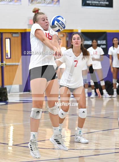 Thumbnail 3 in Cathedral Catholic vs. Marymount (Durango Fall Classic) photogallery.