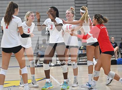 Thumbnail 1 in Cathedral Catholic vs. Marymount (Durango Fall Classic) photogallery.