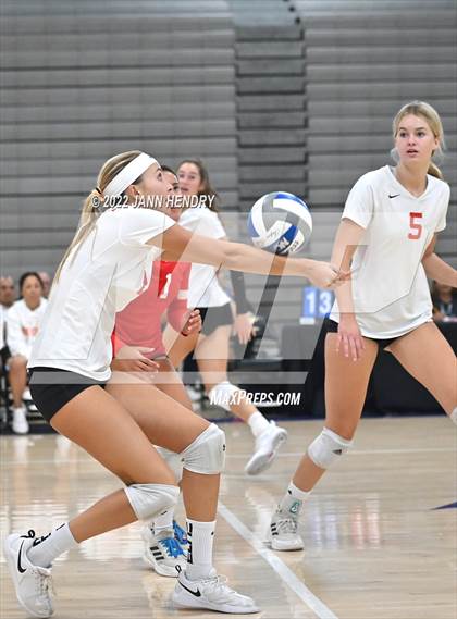 Thumbnail 3 in Cathedral Catholic vs. Marymount (Durango Fall Classic) photogallery.