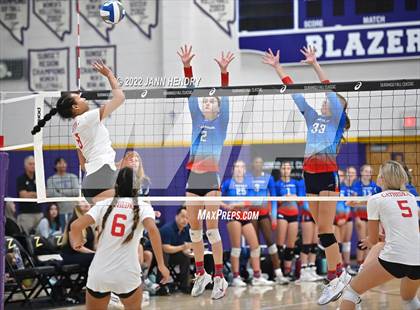 Thumbnail 1 in Cathedral Catholic vs. Marymount (Durango Fall Classic) photogallery.