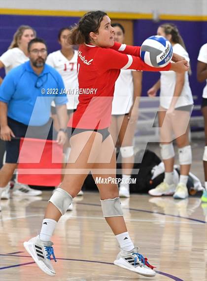 Thumbnail 3 in Cathedral Catholic vs. Marymount (Durango Fall Classic) photogallery.