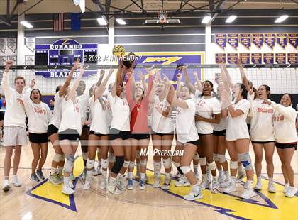 Thumbnail 1 in Cathedral Catholic vs. Marymount (Durango Fall Classic) photogallery.