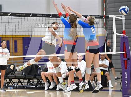 Thumbnail 3 in Cathedral Catholic vs. Marymount (Durango Fall Classic) photogallery.