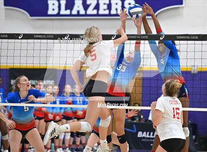 Thumbnail 2 in Cathedral Catholic vs. Marymount (Durango Fall Classic) photogallery.