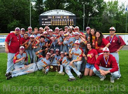 Thumbnail 1 in St. Joseph vs. Northwestern Regional (CIAC Class M Final) photogallery.